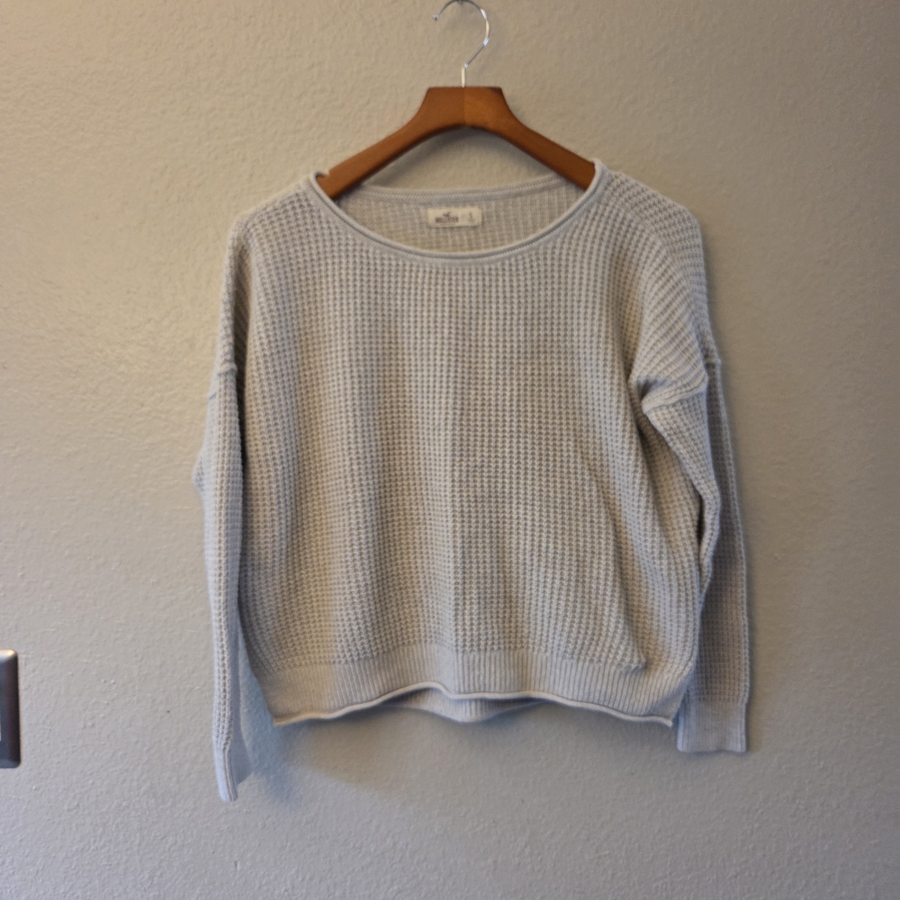 Hollister Creamy Cozy  Waffle Knit Sweater